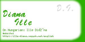 diana ille business card